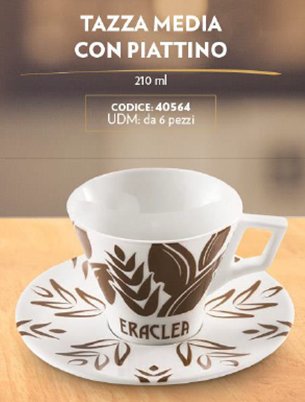 TAZZA MEDIA 6PZ ERACLEA