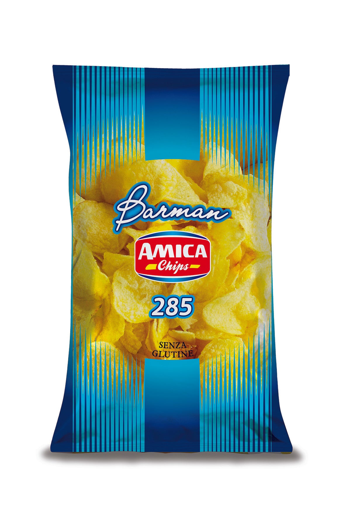 PATATINA BARMAN CLASSICA AMICA CHIPS GR.285 PZ. 8