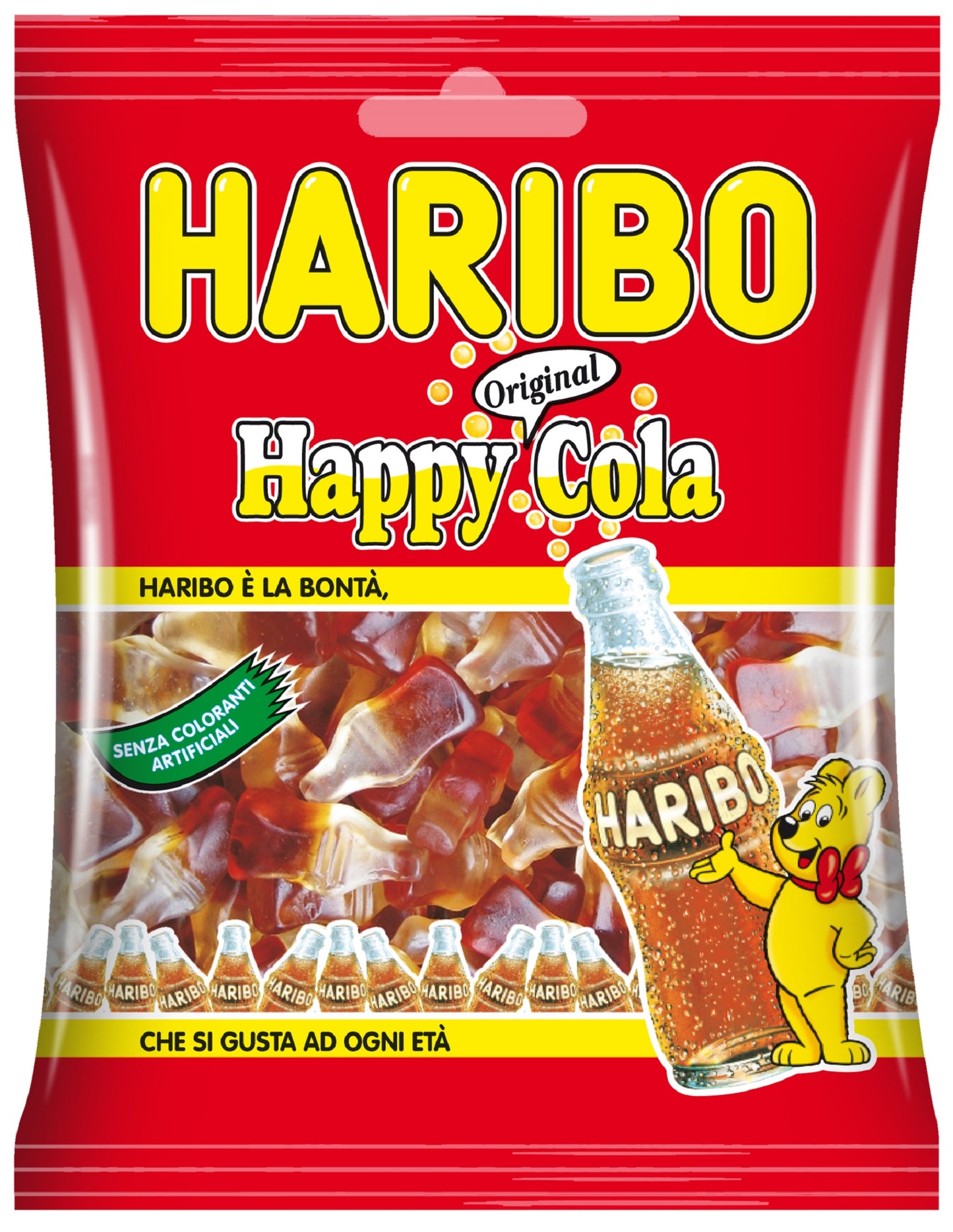 30 x BUSTE HAPPY COLA HARIBO 100gr