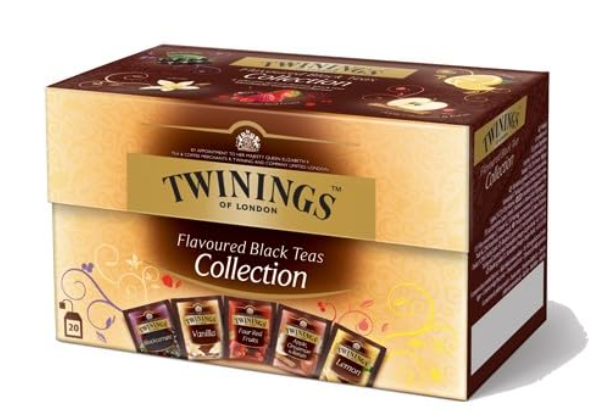 20 x BUSTINE TWININGS TE NERO AROMATIZZATO