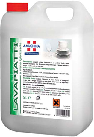 1 X AMUCHINA DETERGENTE PIATTI 5 lt