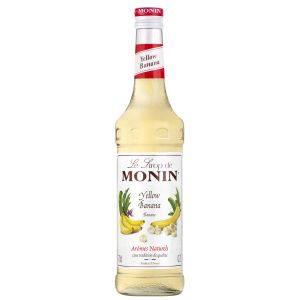 SCIROPPO MONIN BANANA GIALLA VETRO 700 ML