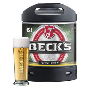 BIRRA BECK'S 5% FUS PERFECT DRAFT 6 L
