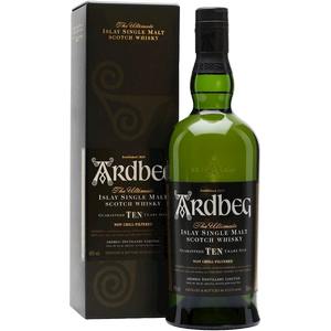 WHISKY ARDBEG SINGLE MALT 10 Y.O. 46° AST 70 CL