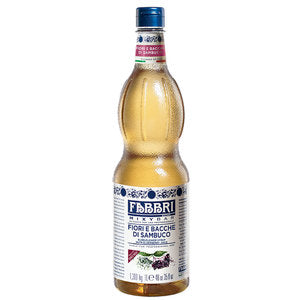 SCIROPPO FABBRI MIXYBAR FIORI E BACCHE DI SAMBUCO PET 1L