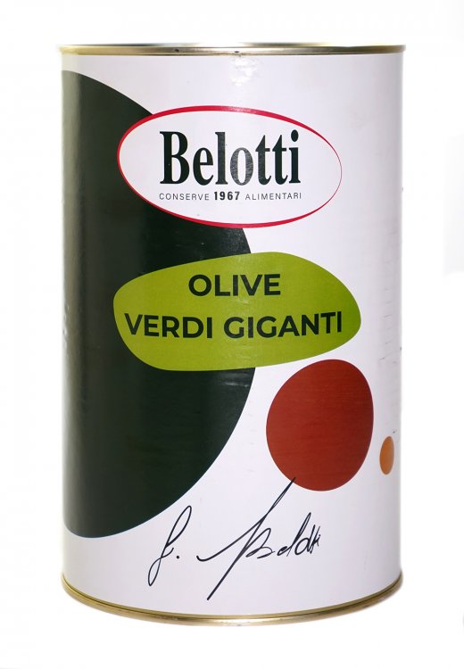 OLIVE GIGANTI LATTA KG.4 25 BELOTTI