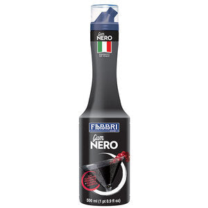 SCIROPPO FABBRI GUM NERO PET 650 ML