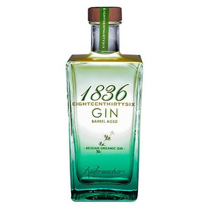 GIN 1836 BELGIAN ORGANIC BARREL AGED 70CL