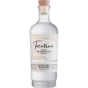 GRAPPA MARZADRO TRENTINA TRADIZIONALE BIANCA 70CL