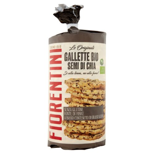 GALLETTE SEMI DI CHIA S/G G.120 FIO