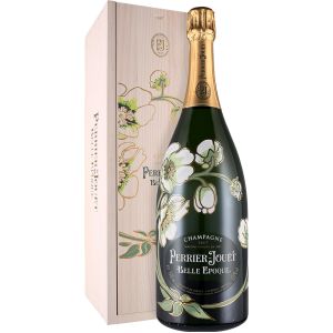 CHAMPAGNE PERRIER JOUET BELLE EPOQUE 3 L JEROBOAM CASSA LEGNO