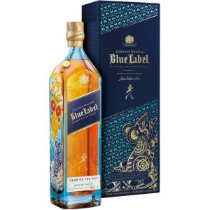 WHISKY JOHNNIE WALKER BLUE LABEL YEAR OF THE RAT 70CL