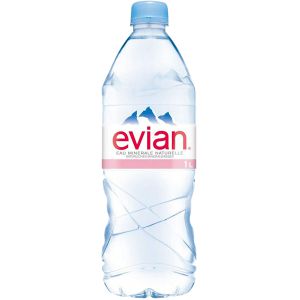 ACQUA MINERALE EVIAN NATURALE PET 1 L   6 Pezzi