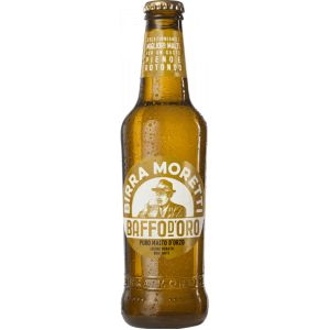 BIRRA MORETTI BAFFO D'ORO 4,8% VAP 33 CL   24 Pezzi