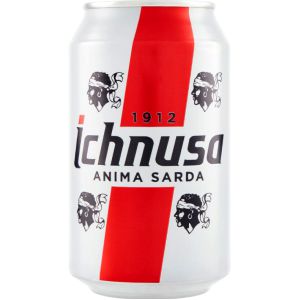 BIRRA ICHNUSA 4,7% LAT 33 CL   24 Pezzi