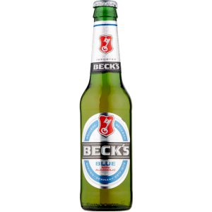 BIRRA BECK'S BLUE ANALCOLICA 0,3% VAP 33 CL   24 Pezzi