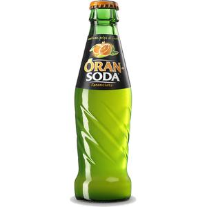ARANCIATA ORANSODA VETRO  200 ML   24 Pezzi