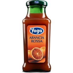 BEVANDA YOGA ARANCIA ROSSA VETRO 200 ML   24 Pezzi