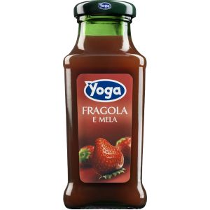 BEVANDA YOGA FRAGOLA VETRO 200 ML   24 Pezzi