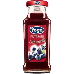 BEVANDA YOGA MIRTILLO VETRO 200 ML   24 Pezzi
