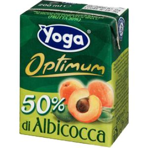 SUCCO YOGA OPT NETTARE ALBICOCCA BRIK 200 ML   24 Pezzi