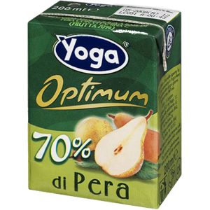 SUCCO YOGA OPT PERA BRIK 200 ML   24 Pezzi