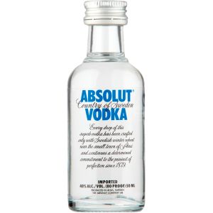 VODKA ABSOLUT BLU MIGNON 40° 5CL   12 Pezzi