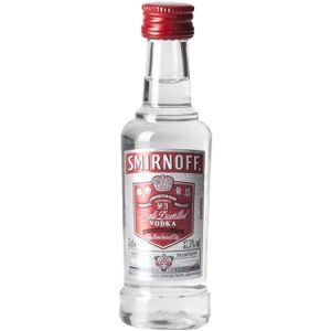VODKA SMIRNOFF RED MIGNON 37,5° 5 CL   12 Pezzi