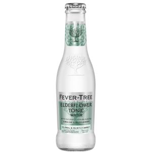 TONICA FEVER TREE ELDERFLOWER VETRO  200 ML   24 Pezzi