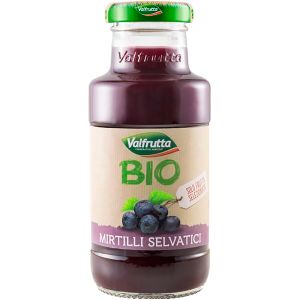 SUCCO VALFRUTTA MIRTILLO BIO VAP TV 200 ML   24 Pezzi
