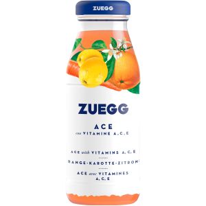 SUCCO ZUEGG SEL.PREMIUM ACE VETRO 200 ML   24 Pezzi