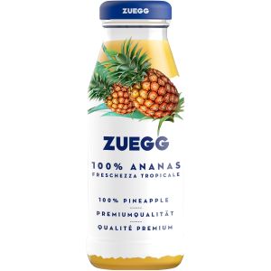 SUCCO ZUEGG SEL.PREMIUM ANANAS VETRO 200 ML   24 Pezzi