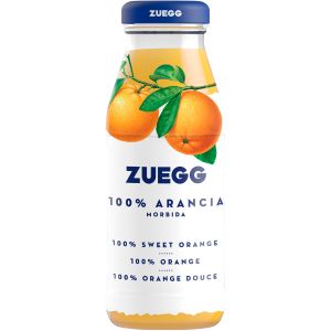 SUCCO ZUEGG SEL.PREMIUM ARANCIA VETRO 200 ML   24 Pezzi