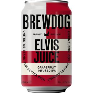 BIRRA BREWDOG ELVIS JUICE IPA 6,5% LAT 33 CL   24 Pezzi