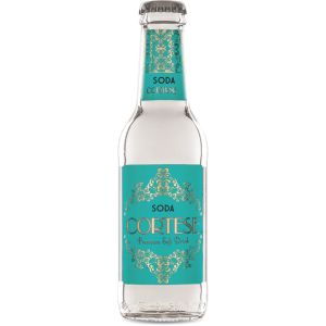 SODA CORTESE VETRO  200 ML   24 Pezzi