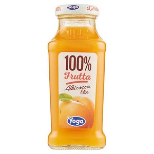SUCCO YOGA ARTE DEL 100% ALBICOCCA VETRO 200 ML   12 Pezzi