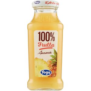 SUCCO YOGA ARTE DEL 100% ANANAS VETRO 200 ML   12 Pezzi