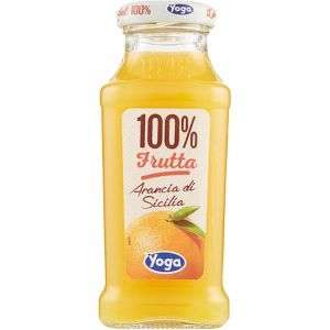 SUCCO YOGA ARTE DEL 100% ARANCIA DI SICILIA VETRO 200ML   12 Pezzi