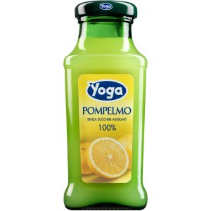 SUCCO YOGA ARTE DEL 100% POMPELMO VETRO 200 ML   12 Pezzi