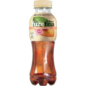 TE FUZETEA ZERO PESCA E ROSA PET 400 ML   12 Pezzi