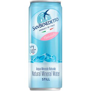 ACQUA MINERALE SAN BENEDETTO NATURALE LATTINA 330 ML   24 Pezzi