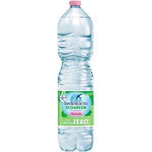 ACQUA MINERALE SAN BENEDETTO ECOGREEN NATURALE PET 1,5 L   6 Pezzi