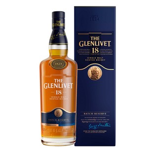 WHISKY GLENLIVET SINGLE MALT 18 Y.O. 40° AST 70 CL