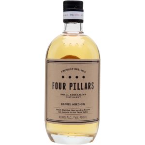 GIN FOUR PILLAR CHARDONNAY BARREL 43,8° 50 CL