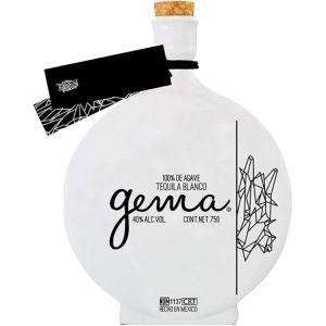 TEQUILA CASA LA COFRADIA CERAMICA GEMA SILVER 70CL