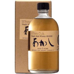 WHISKY AKASHI SINGLE MALT 5 Y.O. 50° 50CL