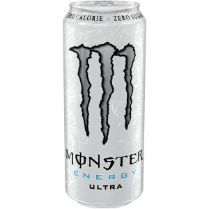 MONSTER ENERGY ZERO ULTRA WHITE LAT 500 ML   24 Pezzi