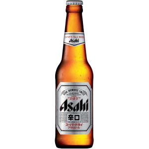 BIRRA ASAHI SUPER DRY 5% VAP 33 CL   24 Pezzi