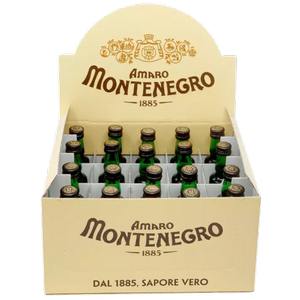 AMARO MONTENEGRO MIGNON 23° 5 CL   20 Pezzi