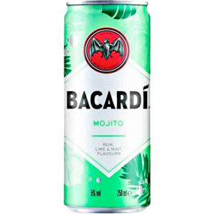 BACARDI MOJITO LATTINA 25CL   12 Pezzi